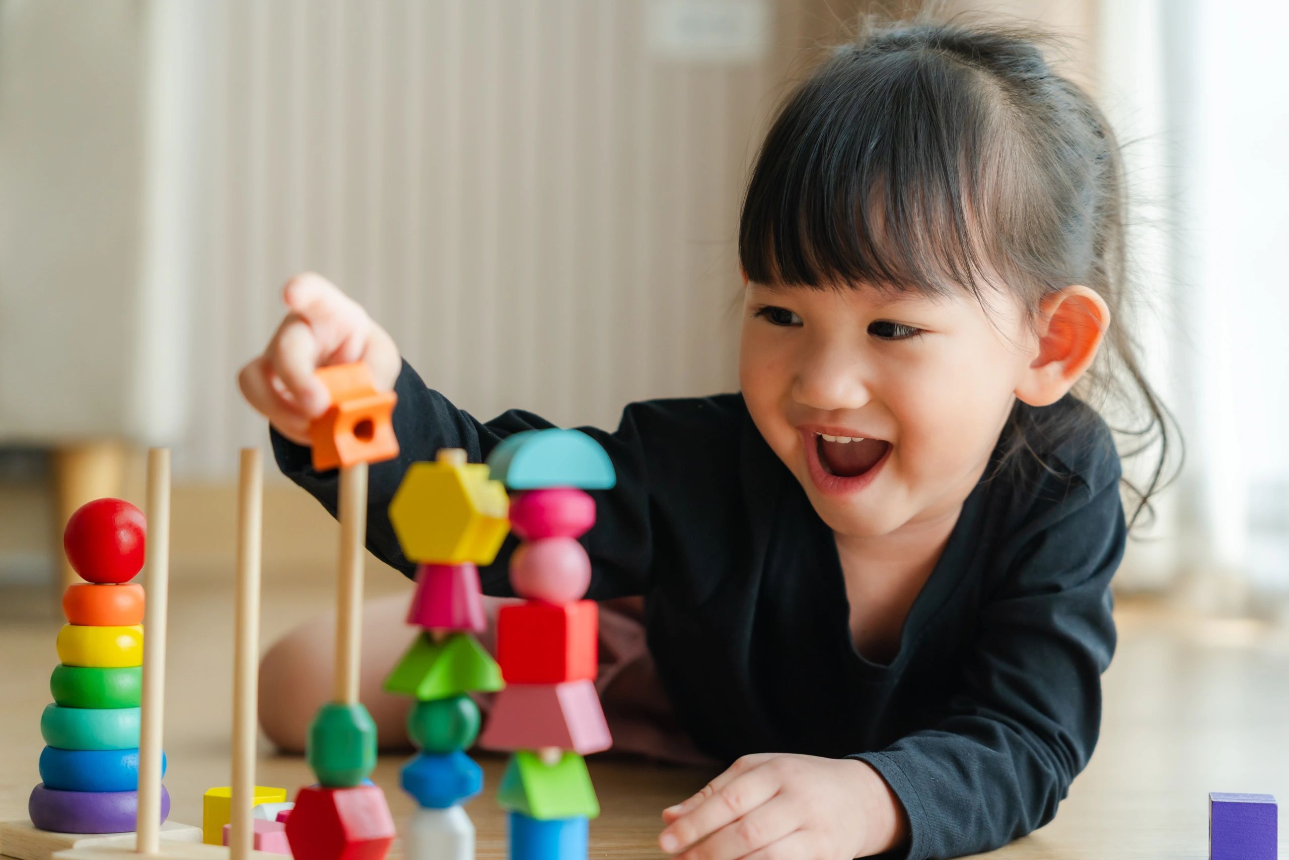 preschool classroom children learning